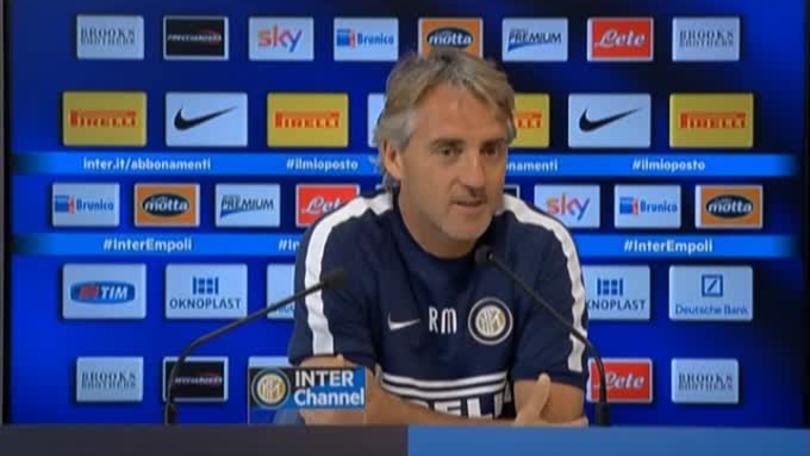 Mancini: "Resto al 100%, ho fiducia nel club"