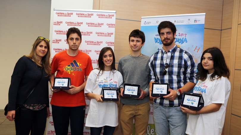 Volley Scuola 2015, i vincitori dei concorsi