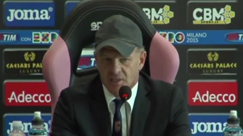 Iachini: "Presi 20 pali, potevamo cullare un sogno"