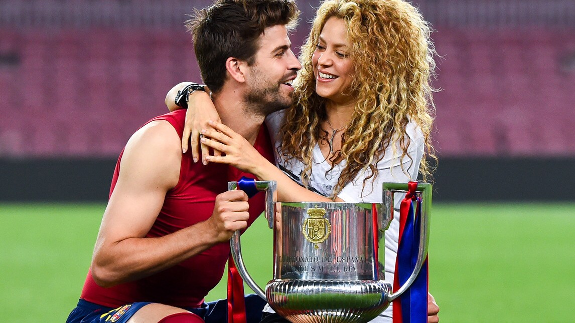 Barcellona, Shakira e Piquè che festa con la Coppa del Re