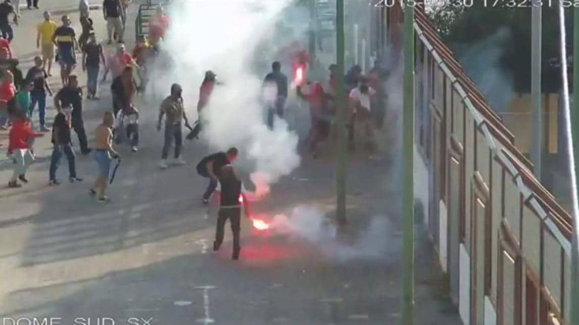 Scontri al derby Messina-Reggina: 9 arresti