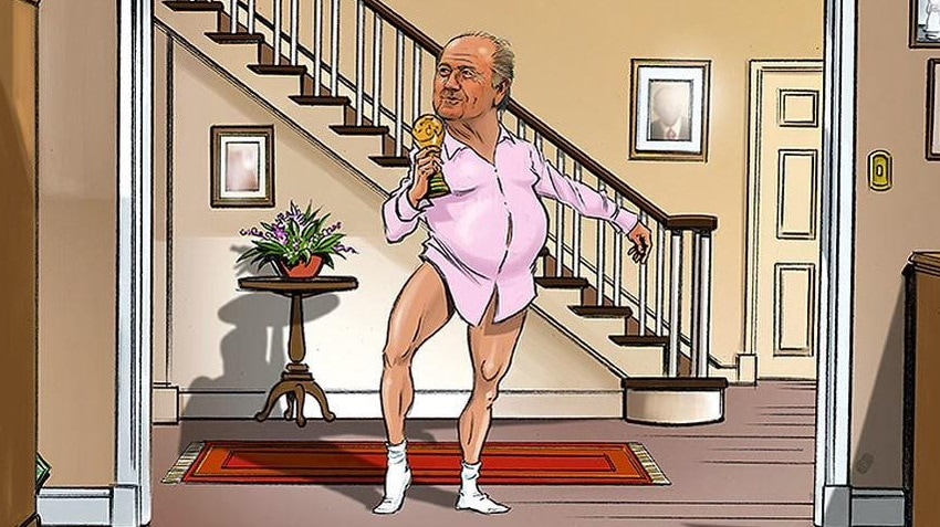 Fifa, ecco #BlatterOut: l'ironia del web sulle dimissioni