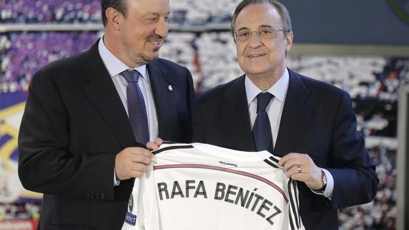 Image: http://cdn.corrieredellosport.it/images/2015/06/03/132815960-096de88e-3b01-45a2-9c66-91a53acf26b2.jpg Real Madrid ufficiale Benitez nuovo allenatore Presentazione in DIRETTA