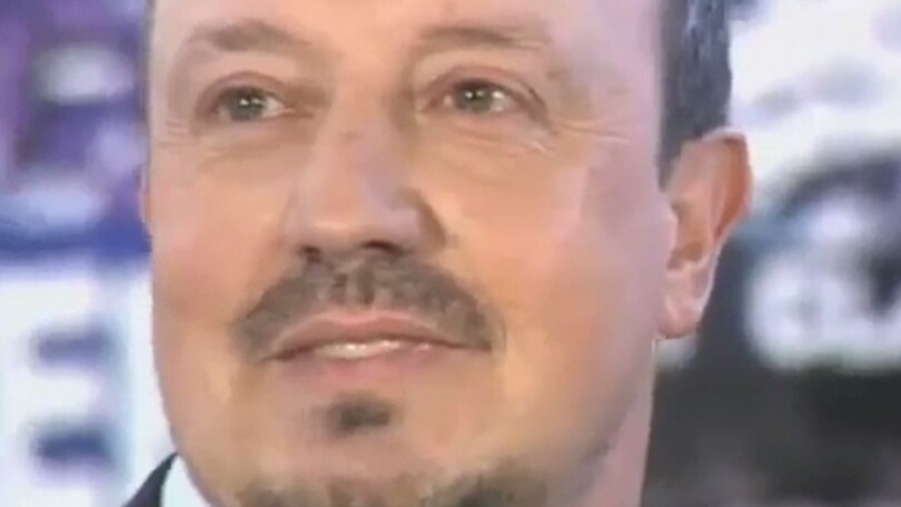 Real, Benitez in lacrime durante la presentazione