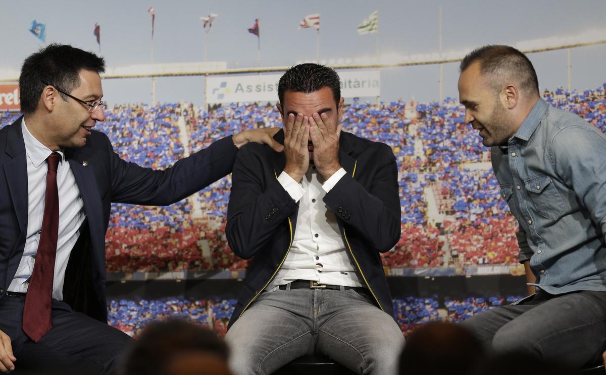 Xavi, addio commosso: «Ma voglio la Champions League»