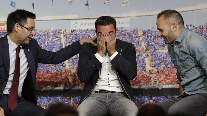Xavi, addio commosso: «Ma voglio la Champions League»