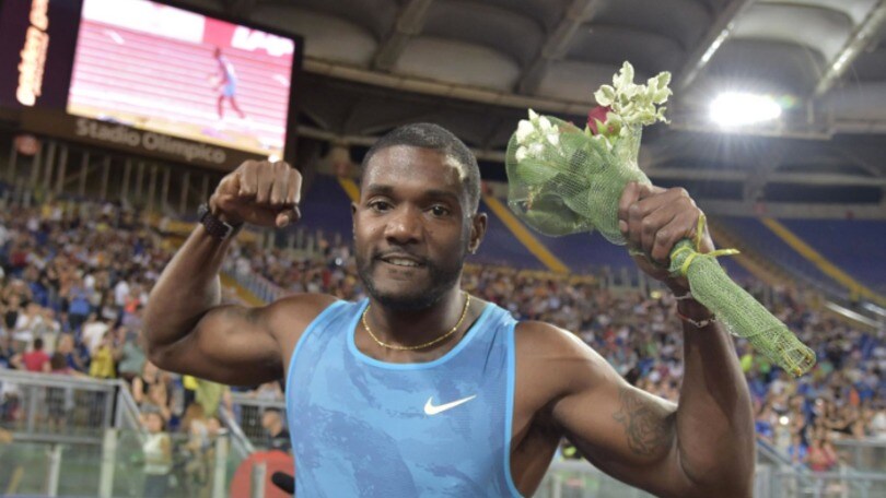 Golden Gala, lampi e lacrime nella serata di Gatlin