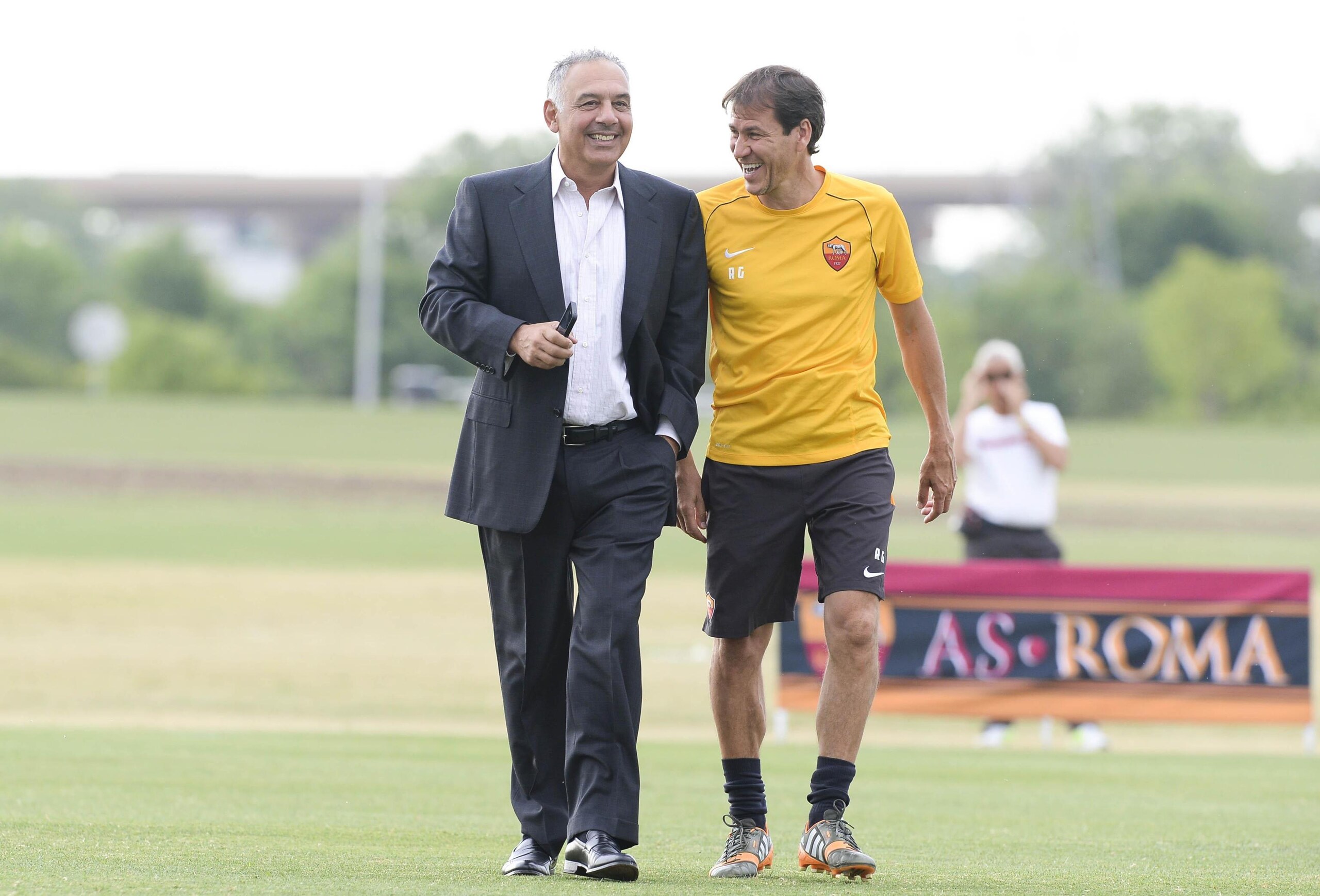Pallotta: «Avanti con Garcia, nessun problema»