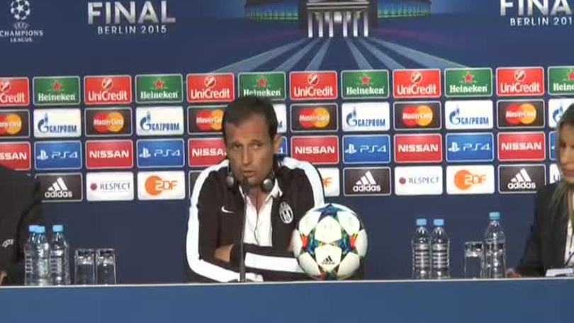 Allegri: "Non finirà 0 a 0"