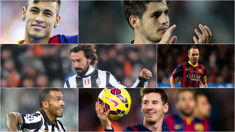 Juve-Barcellona, vota i duelli più attesi