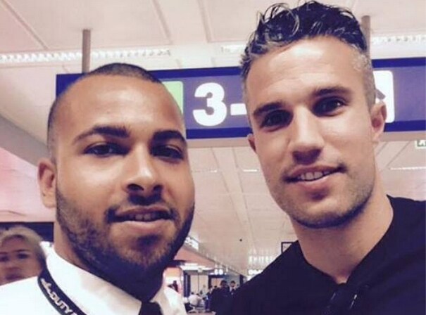 Lazio, Van Persie a Roma beccato a Fiumicino