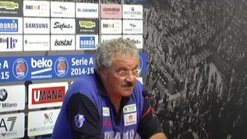 Basket A1, Sacchetti: "Non possiamo giocare con questa sufficienza"