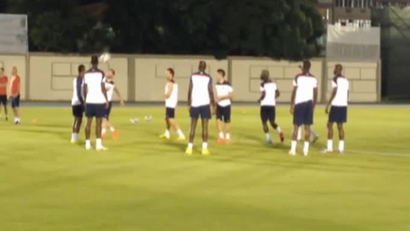 Gli Azzurri verso la sfida con la Croazia