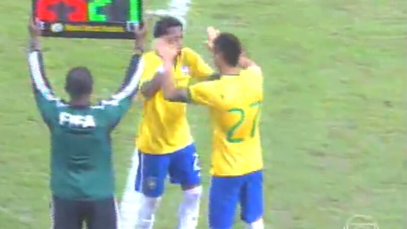 Brasile, Felipe Anderson dopo l'esordio: «Un sogno»