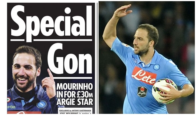 «Chelsea, 40 milioni per Higuain»