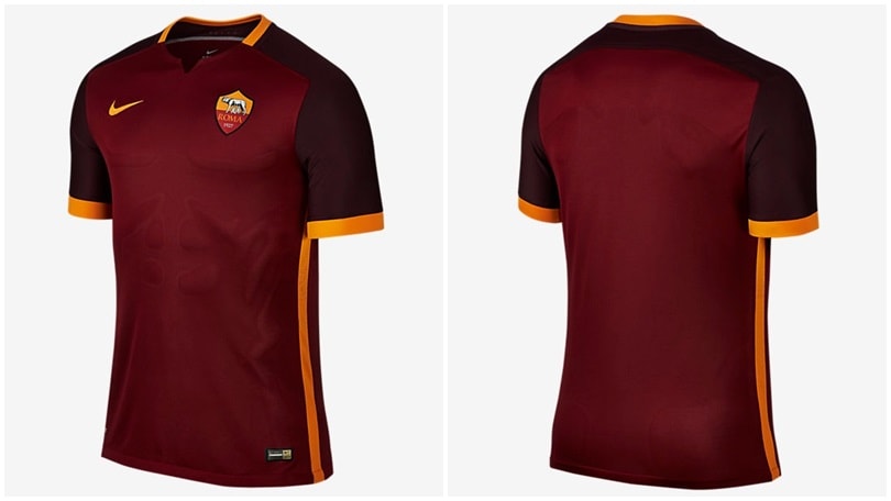 Roma, ecco la prima maglia ispirata alle armature dei centurioni