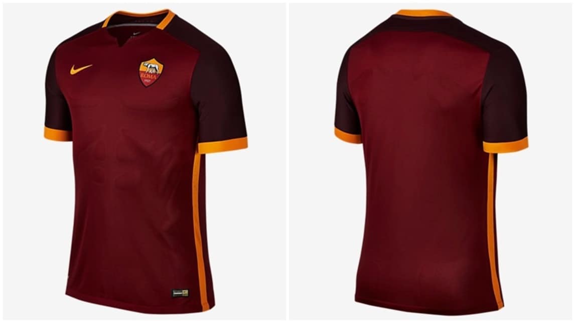 Roma, ecco la prima maglia ispirata alle armature dei centurioni
