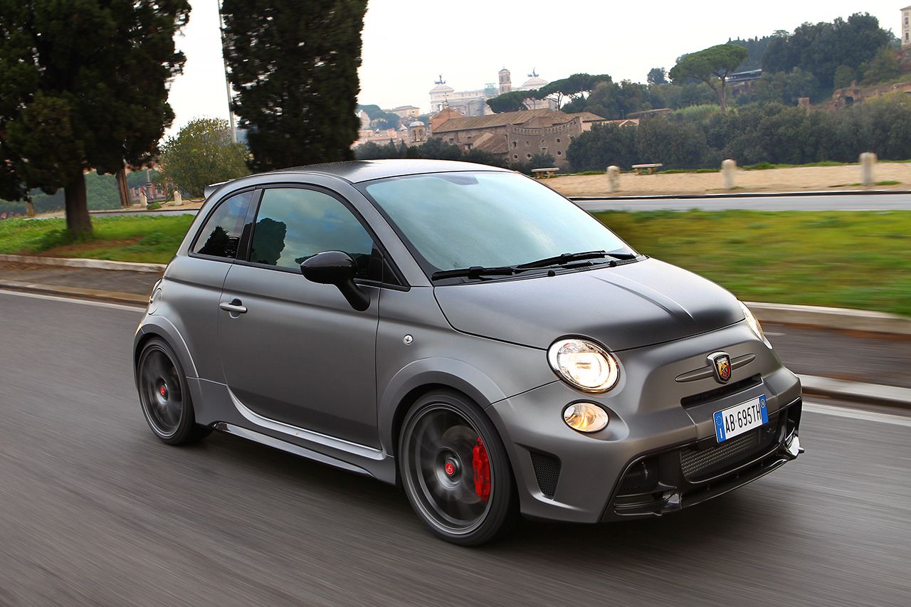 Abarth 695 Biposto “R” al mondiale Rally