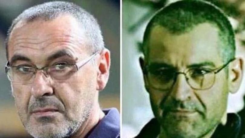 Sarri già un fenomeno sul web. È il sosia di Don Pietro Savastano