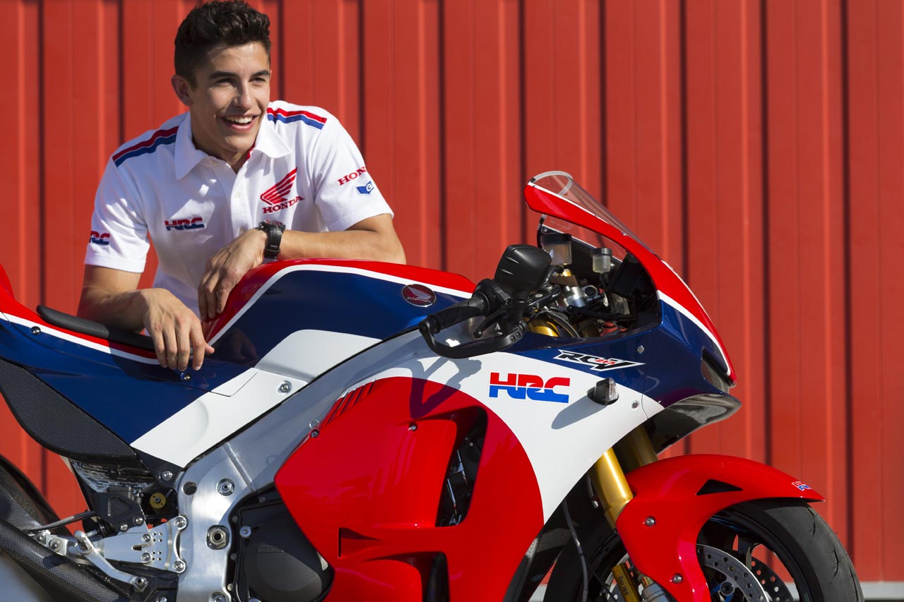 Honda: Marquez svela la MotoGp da… strada