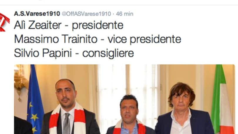 Varese, ecco Alì Zeaiter: «Qui per fare business»