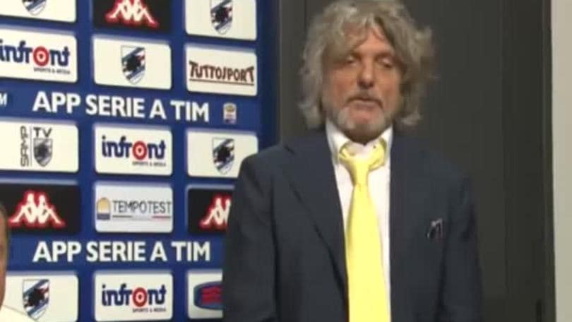 Ferrero: "Europa League? Non sono preoccupato"