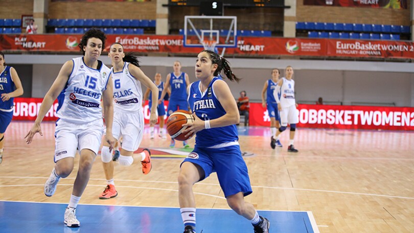 Europei donne, per le Azzurre un'altra sconfitta con la Grecia