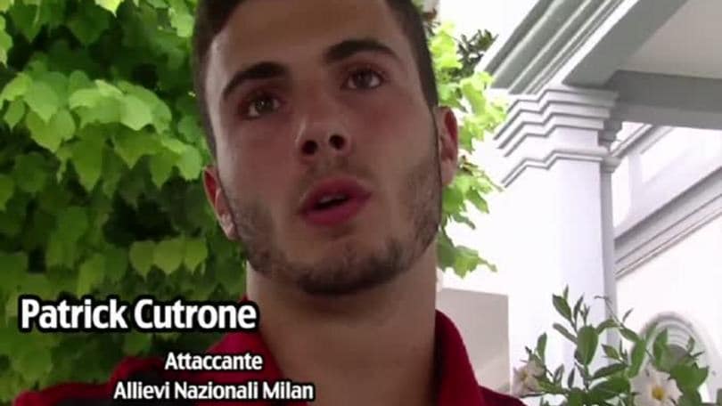 Cutrone: «Il mio sogno? Essere il numero 9 del Milan»