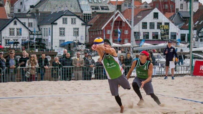 Beach Volley: A Stavanger gli Ingrosso conquistano la semifinale