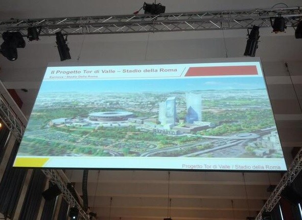 La Roma ha presentato lo Stadio. Rivivi la conferenza di Pallotta