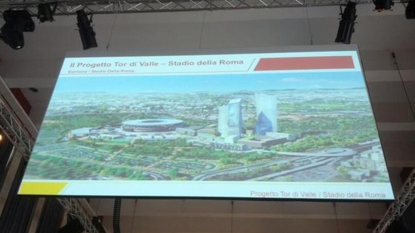 La Roma ha presentato lo Stadio. Rivivi la conferenza di Pallotta