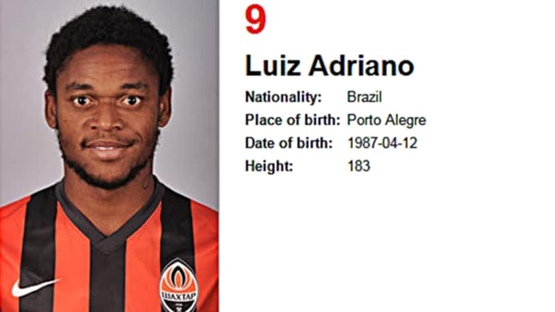 Milan, Luiz Adriano in arrivo dallo Shakhtar