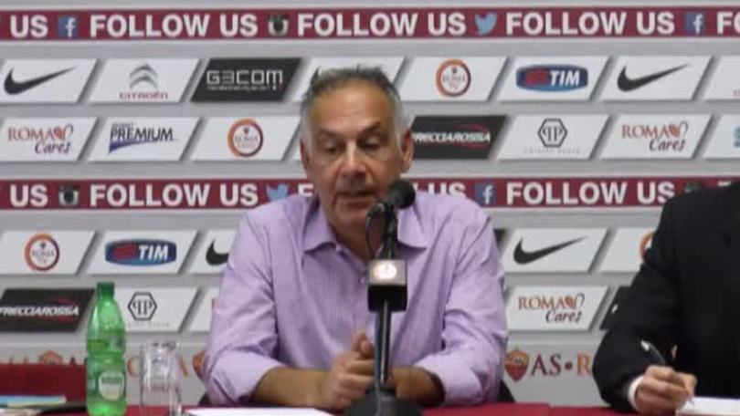 Pallotta: "Garcia è con noi al 100%"