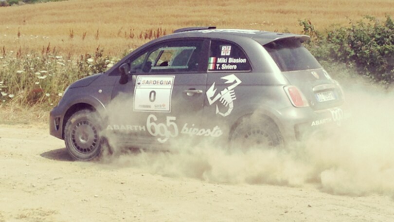 Biasion fa “volare” la Abarth 695