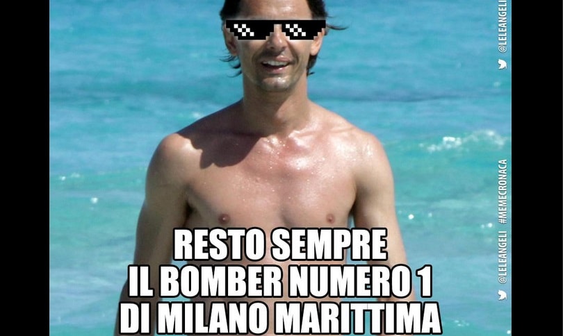 Il Milan esonera Inzaghi e il web ironizza così