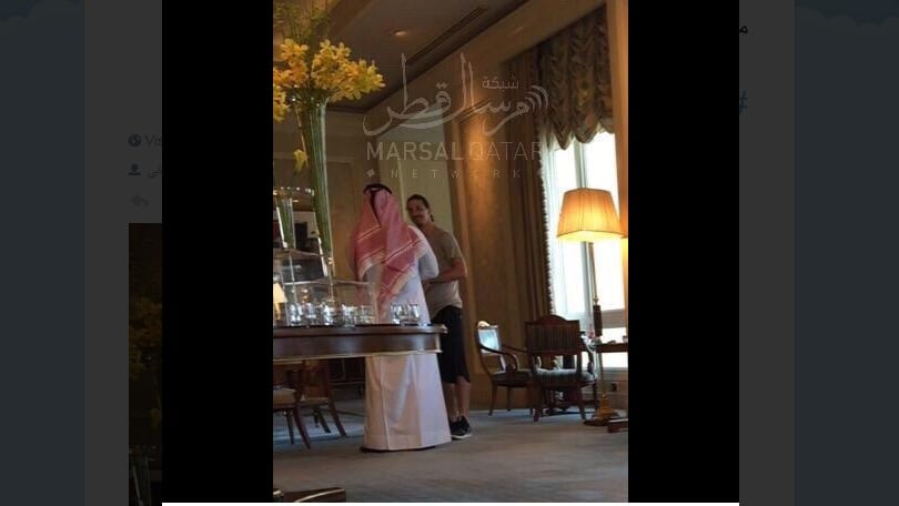 Ibrahimovic e Al-Khelaifi, ecco le immagini