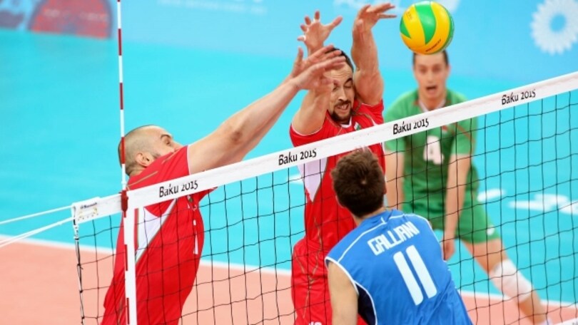 Volley: European Games, buona Italia ma vince la Bulgaria