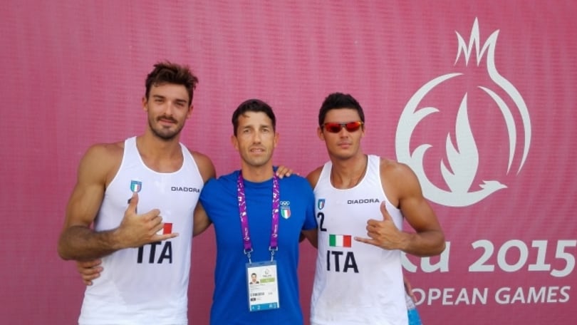 Beach Volley: European Games vincono Ranghieri-Rossi