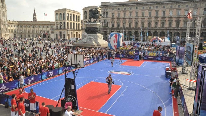 L'NBA sbarca in Italia, la Fan Zone a Milano