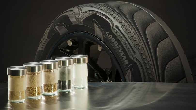 Goodyear progetta le gomme fatte di… riso