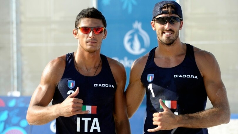 Beach Volley: European Games, questi i sorteggi per gli ottavi