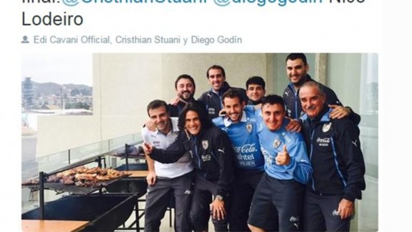 Uruguay: Cavani, un asado con i compagni per festeggiare la qualificazione