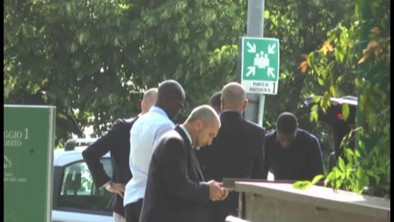 Kondogbia a Milano per le visite mediche