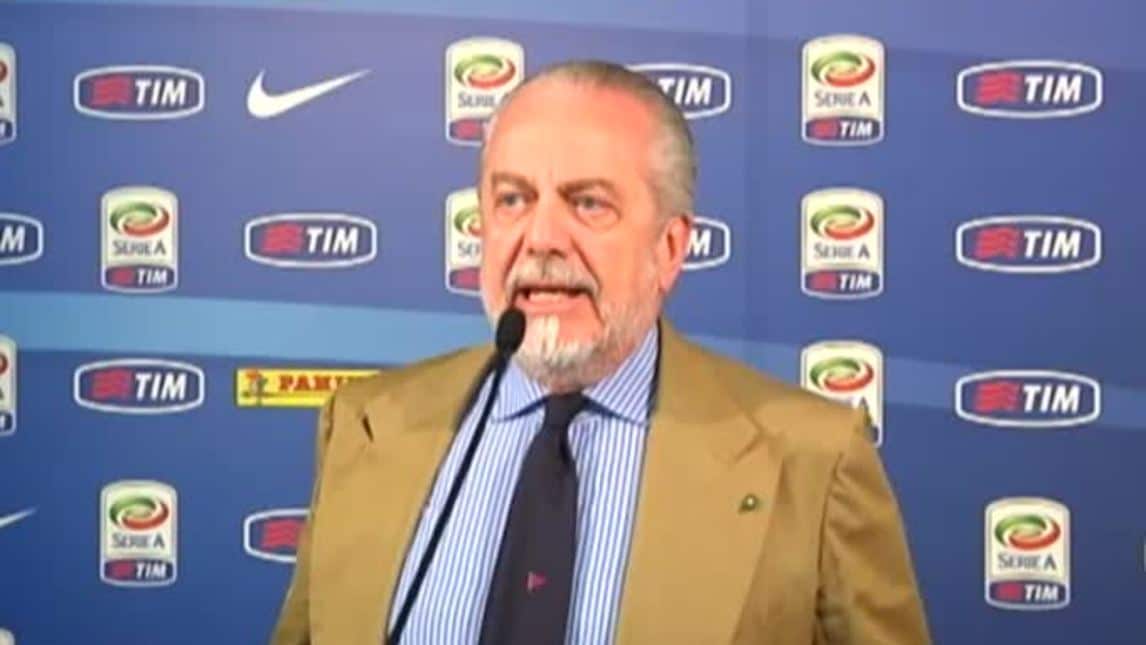 De Laurentiis: "Sarà un Napoli più italiano"