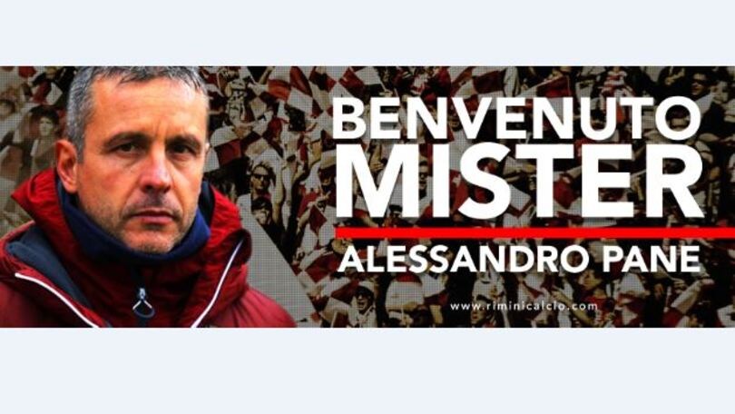Rimini, il nuovo tecnico è Alessandro Pane