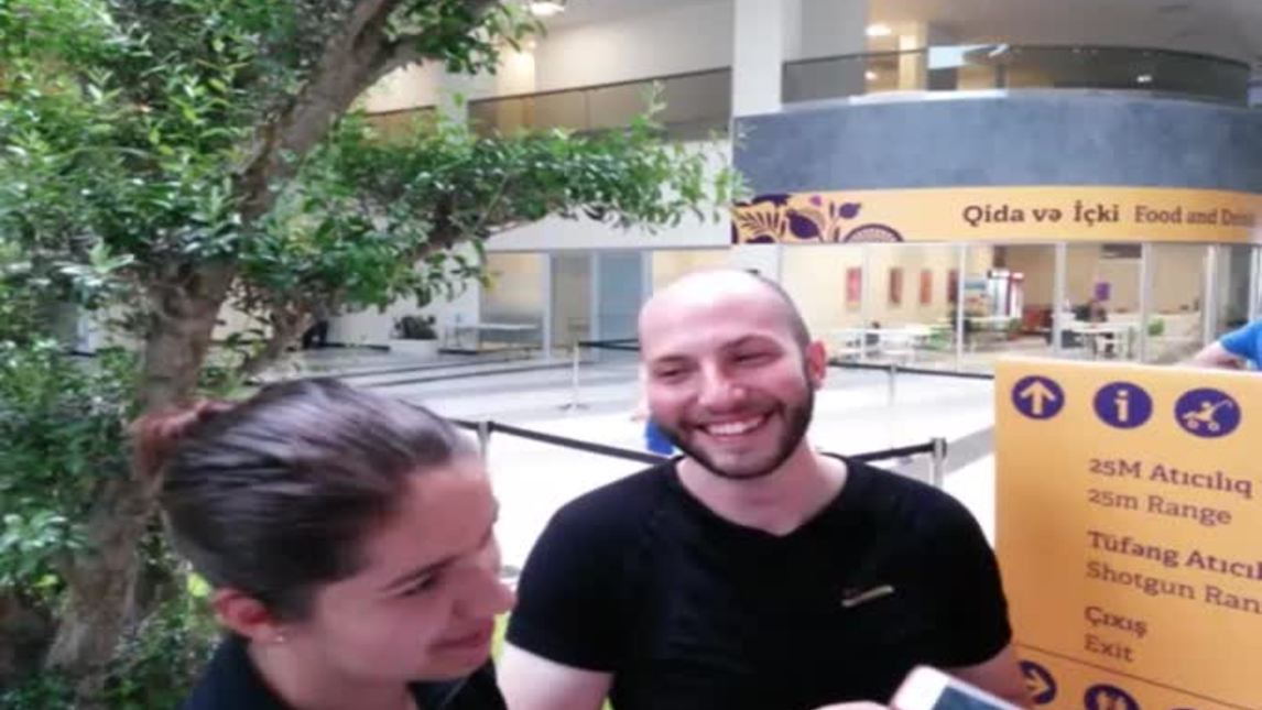 Campriani: «Un bacio a Petra? Tutti sudati non era proprio il massimo»