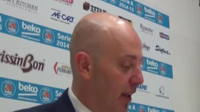 Basket finale scudetto, Menetti: "Una notte magica"