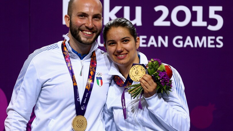 Baku, Petra e Niccolò: oro mano nella mano