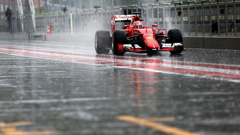 F1: Test Austria fermati dalla pioggia, Fuoco debutta con la Ferrari