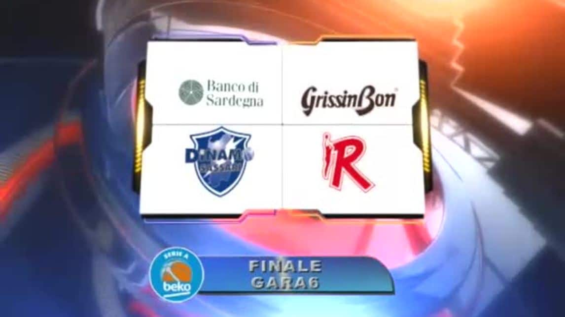 G6 Banco di Sardegna Sassari-Grissin Bon Reggio Emilia